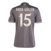 Pánský Fotbalový dres Real Madrid Arda Guler #15 2024-25 Třetí Krátký Rukáv